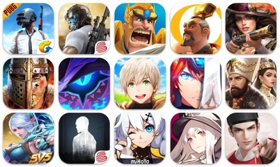 5月中國海外手游收入TOP30:騰訊、網易、IGG《排名前三